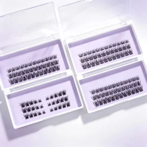 Mini 9-13mm Gradient Length Cluster Lashes Gentle Texture