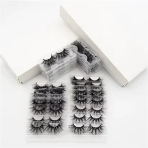 Mink 3D Eyelash Custom Eyelash Box Private Label 15 20mm Siberian Mink Lashes Lashes3d Vendor