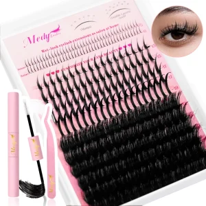 Mink Anime Manga Spiky Style DIY Self-Application Segment Cluster Lashes Multiple Curls