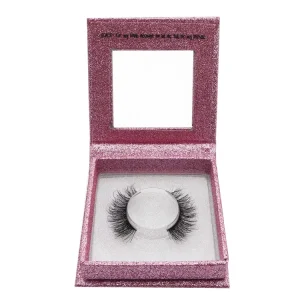 Mink Eyelashes Vendors Crazy False Eyelashes And Custom Eyelash Box Packaging