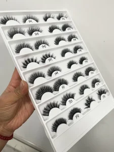 Mink Full Strip Eyelashes for Makeup Lashes Fluffy Faux Mink Lashes 10 in 1 Eyelashes