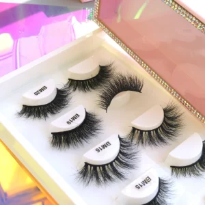 Mink Lashes 3D Short Mink Eyelashes Natural False Eyelashes Lashes Makeup Mink Lashes Extension 12mm Eyelashes