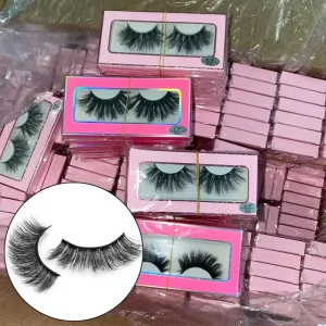 Mink Lashes Personnalised Bulk Eyelash Russian 10mm Russian Eyelashes