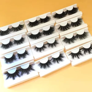 Mink Lashes Vendor Real 25mm Mink 3d Eyelashes Custom Led Packaging Lashes case Mink Eyelashes