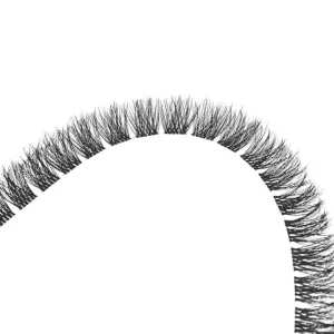 NUOLASH Synthetic Hair False Eyelashes DIY Segment Lash Cluster Home Beauty Superfine Black Clear Band Eyelash