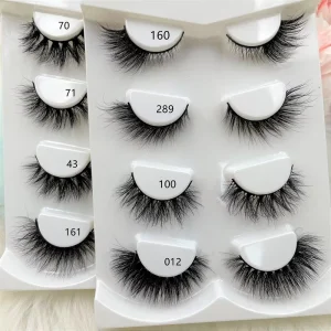 Natural 3D Eyelashes Mink Eyelash False 15mm Natural Eye Lashes Mink Lashes 15mm Eye Lashes False