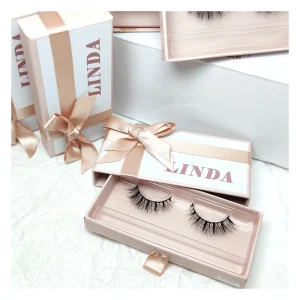 Natural Cils C D Curl False Eyelashes Custom Magnetic Eyelashes Box Faux Mink Eyelashes