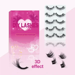 Natural Cluster Lashes Lash Book for Lashes Clusters