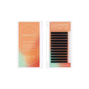 Natural Cruelty Free Synthetic Hair C D Curl Automatic Blooming Easy Self Fanning Lashes Russian Volume Individual
