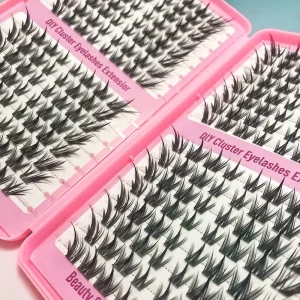 Natural Curly Segmented Faux Mink False Eyelashes Lightweight Three dimensional Large Capacity Mixed Set Qingdao