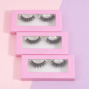 Natural Eyelashes 3d Real Mink Volume Short Messy Strip Lash Reusable High Quality Professional Vendor Bulk Yalee for