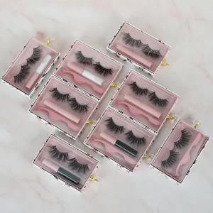 Natural False Eyelashes Long Makeup 3D Eyelash Extension Mink Eyelashes for Beauty