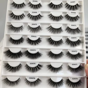 Natural Lashes False Eyelashes Natural 5d Mink Eyelashes Private Label