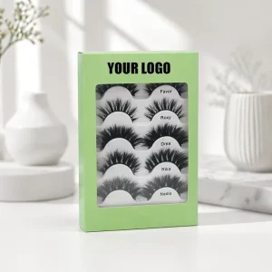 Natural Look 13-15mm Mix Length Full Strip False Eyelashes Soft Light Weight Reusable Lashes for Daily Makeup