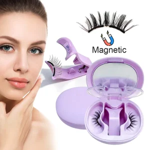 Natural Looking Soft Lightweight Magnets Lash with Clip Eyelashes Soft Magnetic Lashes