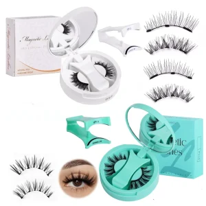 Natural Magnet Eyelash Private No Glue Magnetic Eyelashes Reusable Cruelty Free False Eyelash