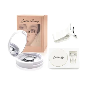 Natural Magnetic False Eyelashes No Glue Magnetic Eye Lash with Applicator