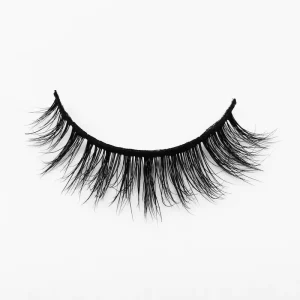 Natural Mink Lashes 8-25mm Eyelashes with Custom Packaging Boxes Full Strip Winged False Eyelashes
