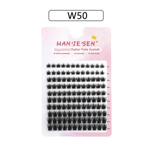 Natural No Makeup DIY Cluster Eyelash Ultra Light Individual Lashes 6-12mm Imperceptible Daily