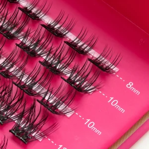 Natural Reusable Faux Mink Lashes Self Adhesive Eyelashes with No Glue or Eyeliner Required