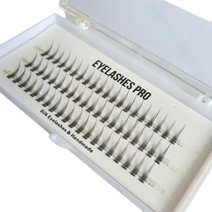 Natural Segment Cluster Lash Extensions Individual DIY Lashes
