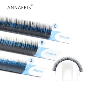 Natural Short Individual Eyelash 5mm 7mm J B C Curl Synthetic Lower Lash Bottom Lashes Eyebrow Machine Made