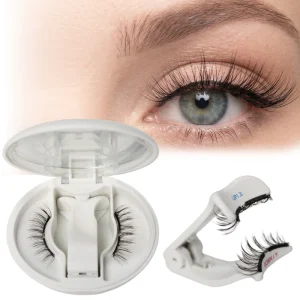 Natural Soft Magnetic Eyelashes Latest Magnetic Eyelash Kit Quantum Lashes with Clips and Case Reusable