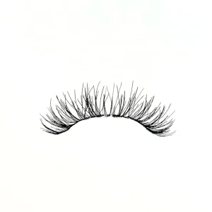Natural Soft Natural Thin Hand Tied Band Human Hair Lashes Full Strip Clean Band False Eyelash Private Label Lash