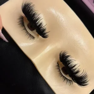 Natural Strip Lashes Look Like Eyelash Extension Eyelashes With Spikes Private Label Mink Lashes Vendor