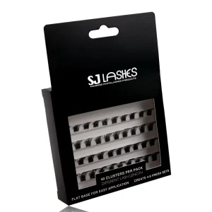 Natural Style DIY Eyelash Cluster 3D Wispy Volume Cluster Lashes Cat Eye Effect Reusable Cluster Lashes