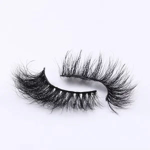 Natural Style Fluffy Mink Eyelash Extensions Handmade 12mm Full Strip False Eyelashes Wispy Real Mink Lashes