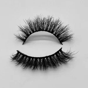 Natural Style Full Strip Eyelashes Private Label Short 15mm Russian Faux Mink Chinese Vendors