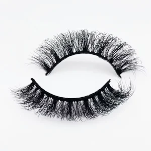 Natural Synthetic Faux Mink Full Strip Eyelashes Natural Long Thick 3D Effect Reusable