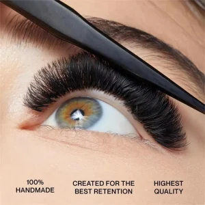 Neelash Private Label Premium Silk 0.05L Soft Velvet Volume Lash Extensions Ultra Black Vegan Natural CC DD Curl Style