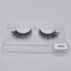 New Arrival Biodegradable 3D Silk Strip Lashes 10-15mm Handmade Natural Long Lightweight Soft Eco-friendly Materials