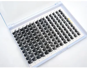 New Arrival D Curl Cluster Eyelash Extension Segments Cluster Lashes Segmented DIY Lash Private Label