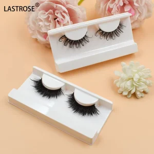 New Arrival Most Popular Extra Dramatic Mink Fur Eyelashes Unique Wispy Curly Strip Lashes Full Strip