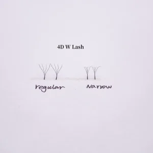 New Arrival Narrow Fans 4D W 5D W Lashes Technology Eyelash Extension Private Label