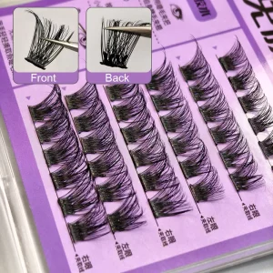 New Arrival Natual on Cover Lash Factory Price Eyelashes on the Top