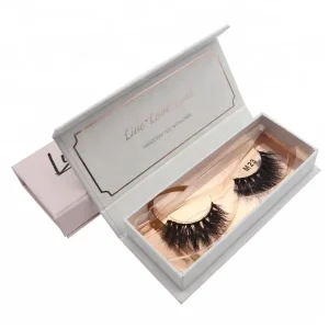 New Arrival Premium 100% Real Mink Fur Eyelashes Handmade 3D Effect Natural Looking Fully False Eyelashes Reusable Custom