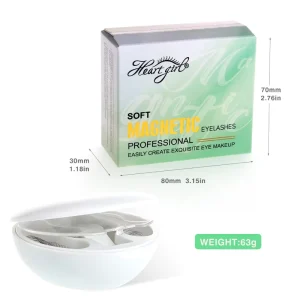 New Arrival Soft Magnetic Lashes Lightweight Natural Water Resistant Full Strip Clip Easy Wear Reusable No Glue Magnetic