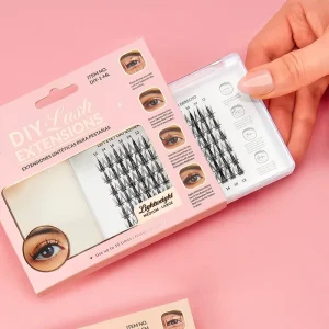 New Arrivals DIY Eyelash Extension Self Grafting Lashes Cluster Handmade Natural Thick Segmented Eyelash