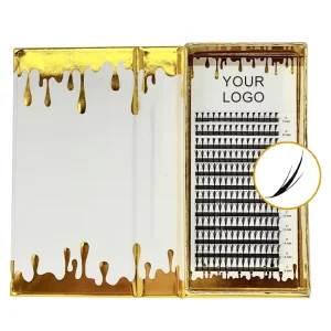 New Arrivals Matte Synthetic Hair Lash Extensions 3D Premade Volume Fans W Lashes Comfortable Natural Anime Spire Lash