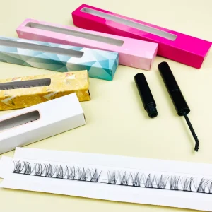 New DIY Pre cut Segment Extension Eyelashes at Home Self Grafting Diy Cluster Lashes