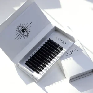 New Dark Lash Tray Easy Fan Mega Volume Lash Extensions Private Label Eyelash Extensions