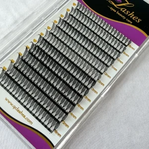 New Design Anime Lash Spikes Extensions Premade Comic Spire Anime Spike Lashes Trays Soft Fluffy Anime Lash Extensions