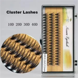 New Design DIY Eyelash Extension Handmade Cluster Lash Self Grafting Heat Bonded Premade Volume Fans