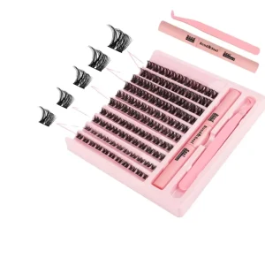 New Design Individual Lashes Cluster Eyelash Extension Segmented False Eyelashes Diy Eye
