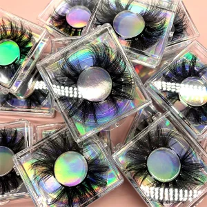New Faux Mink Eyelashes Curly Hair Vegan Lashes Natural Silk Eyelashes
