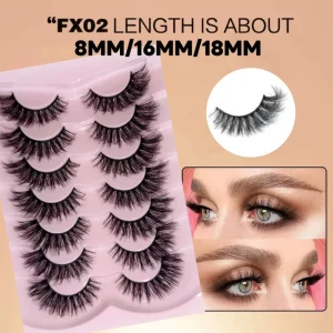 New Full Strip and Half Strip Faux Mink Eyelashes 0.07MM Thick for Cruelty Free High Quality